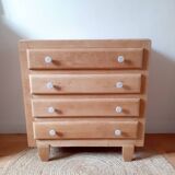 Commode chêne massif fifties