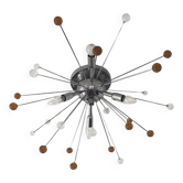 Murano Glass Flush Mount Sputnik