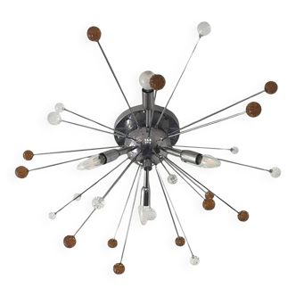 Murano Glass Flush Mount Sputnik