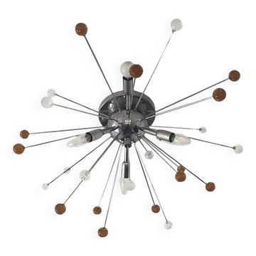 Murano Glass Flush Mount Sputnik