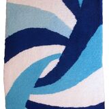 Tapis Contemporain ORA Hooked en Laine (74cm x 143cm), Édition Unique