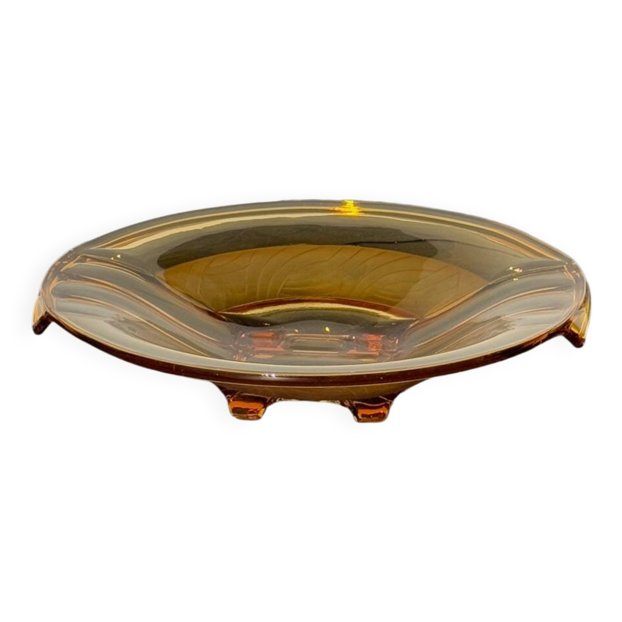 Art Deco glass bowl