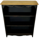 Oak bookcase shelf