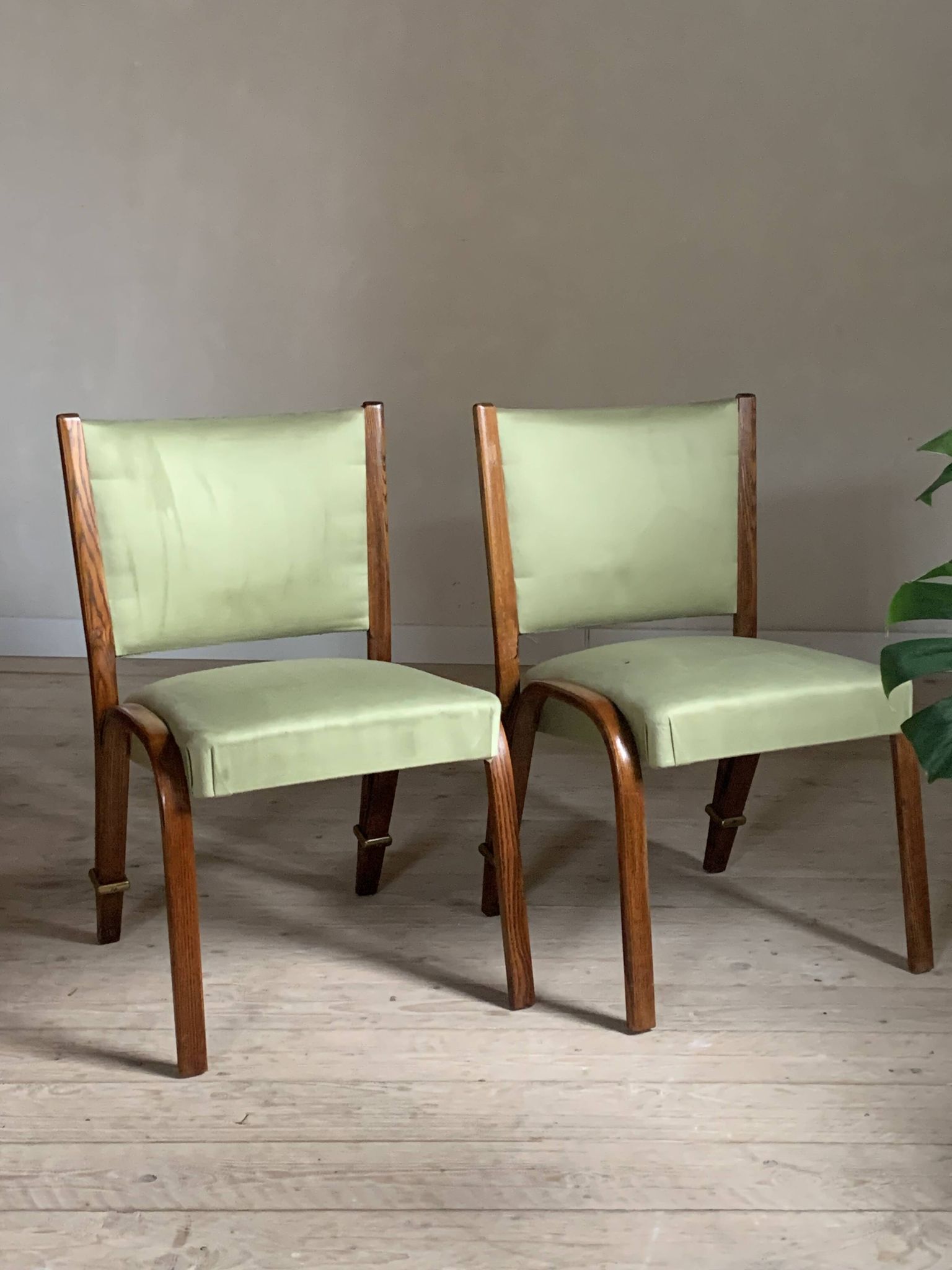 Steiner vintage bow wood chairs