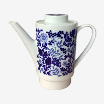 Cafetière Melitta en porcelaine décor floral