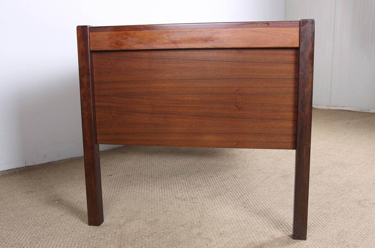 Large Danish Rosewood Executive Desk by Christian Linneberg 1960