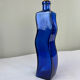 Large cobalt blue bottle