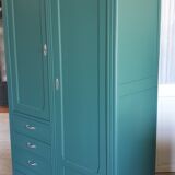 Parisian wardrobe in solid wood