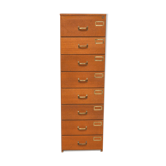 Furniture filing cabinet 8 drawers, 1960