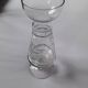 Vase vintage en verre ciselé