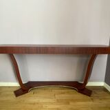 Art Deco console in rosewood