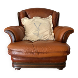 Fauteuil en cuir