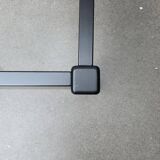 Double bed postmodern German vintage profile system by Elmar Flötotto for Flötotto.