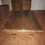 Art deco style dining room table and 6 chairs