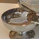 Set of 6 stainless steel cups