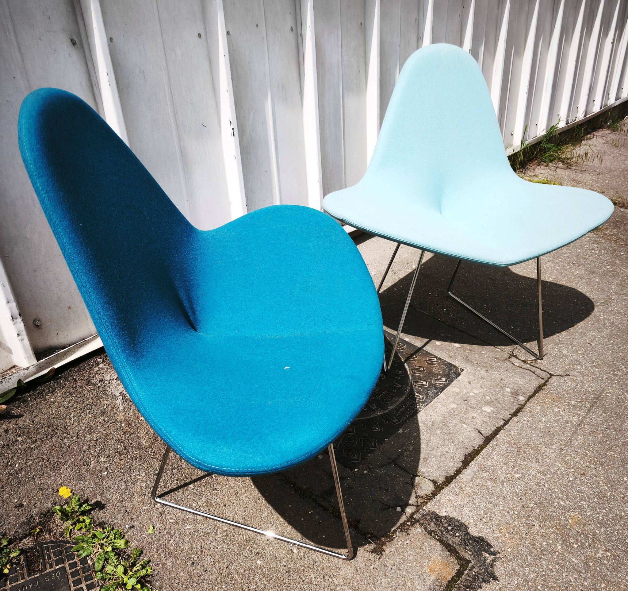Paire de fauteuils My Flower, Parri