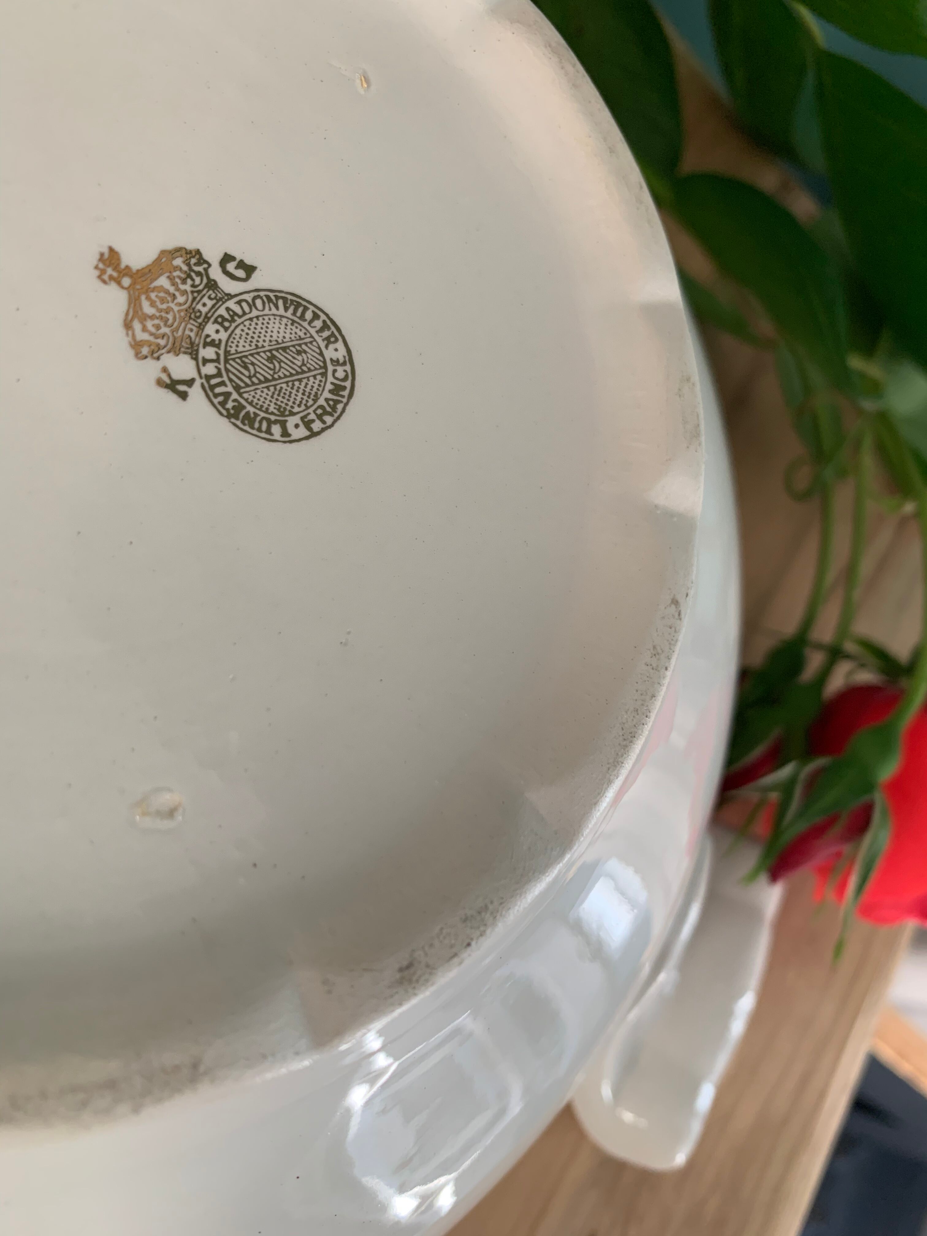 Salad bowl Lunéville Badonviller