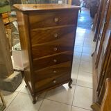 Chiffonnier vintage en noyer