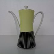Coffee service for 6 from Vokstedt, Germany, 1950s, set of 17.