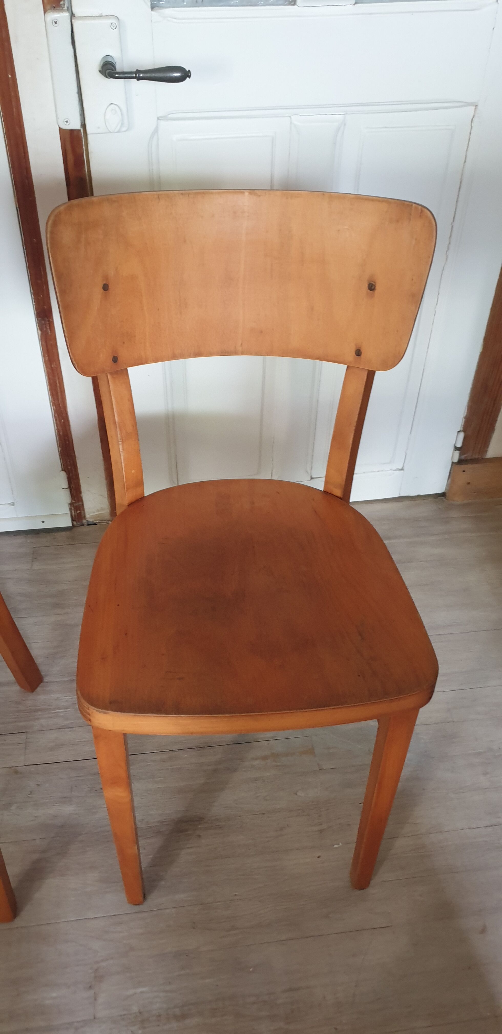 Four Thonet bistro chairs