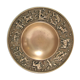 Empty pocket zodiac signs zodiac solid brass 70s
