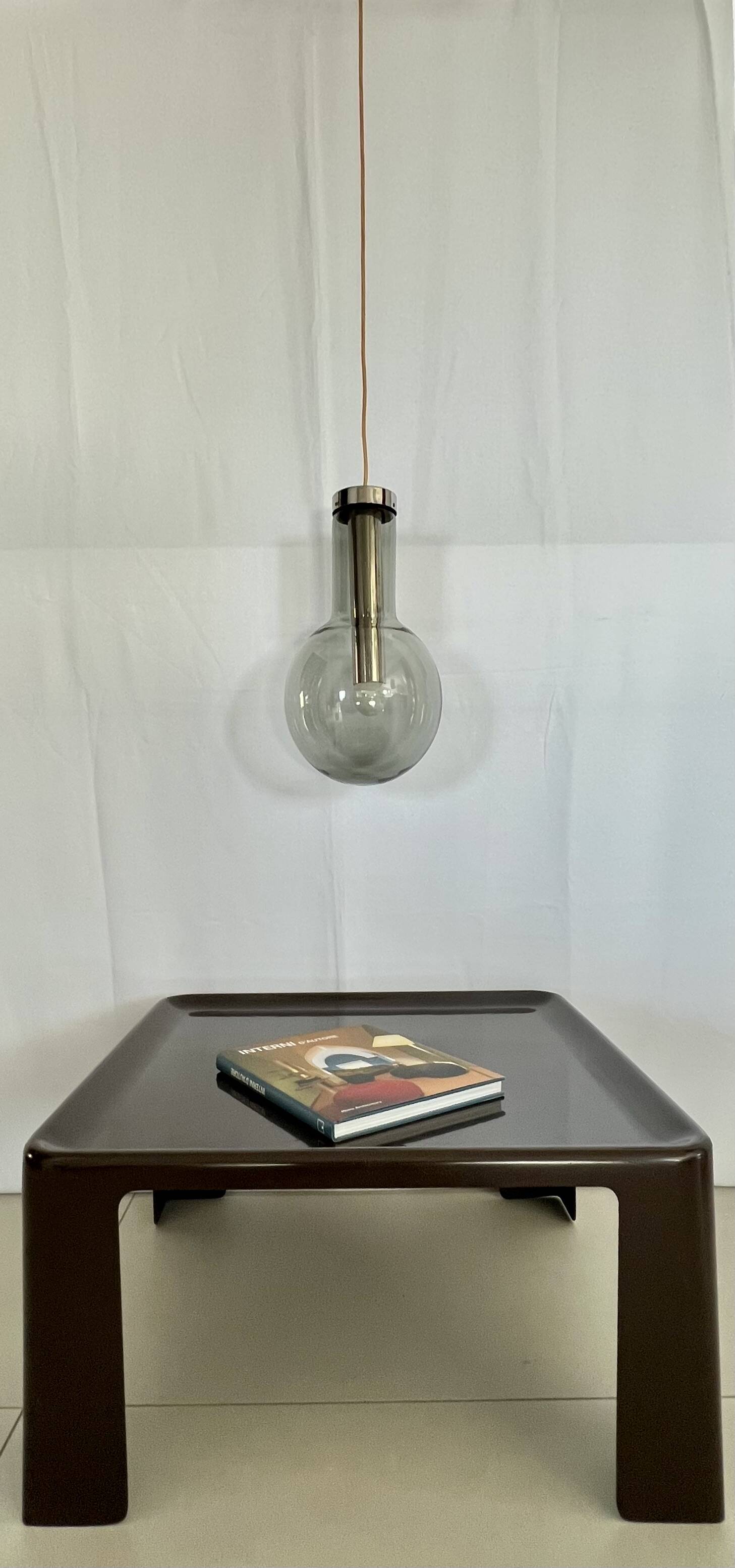 Large Maxi Bulb pendant light by Frank Ligtelijn for Raak, Netherlands 60's