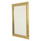 Miroir Deknudt en or Hollywood Regency biseauté 92 cm