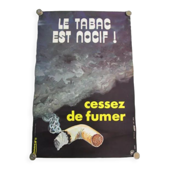 Poster ratp old delourme-against smoking-60x40
