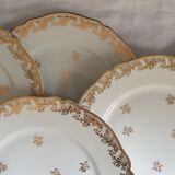 Suite of 12 flat plates Limoges