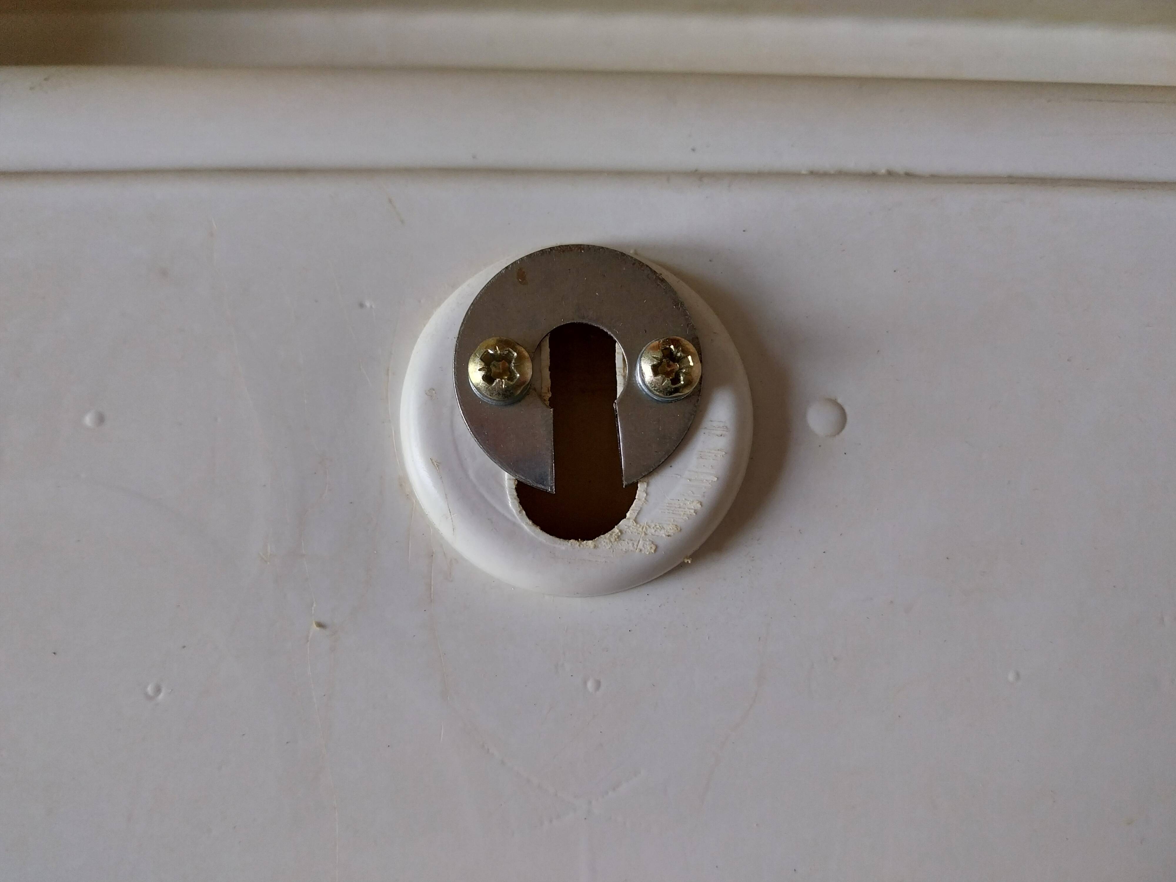 Vintage plastic bathroom mirror from the 70s prisunic style Marc Held