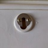 Vintage plastic bathroom mirror from the 70s prisunic style Marc Held