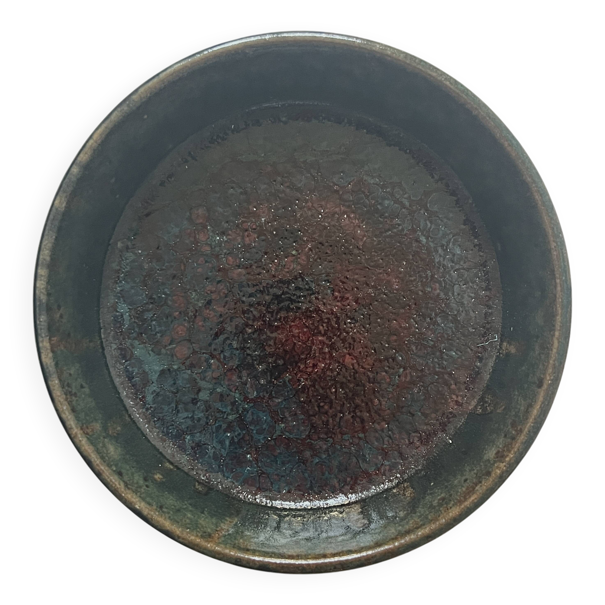 Empty pocket / Ceramic bowl in glazed and signed stoneware