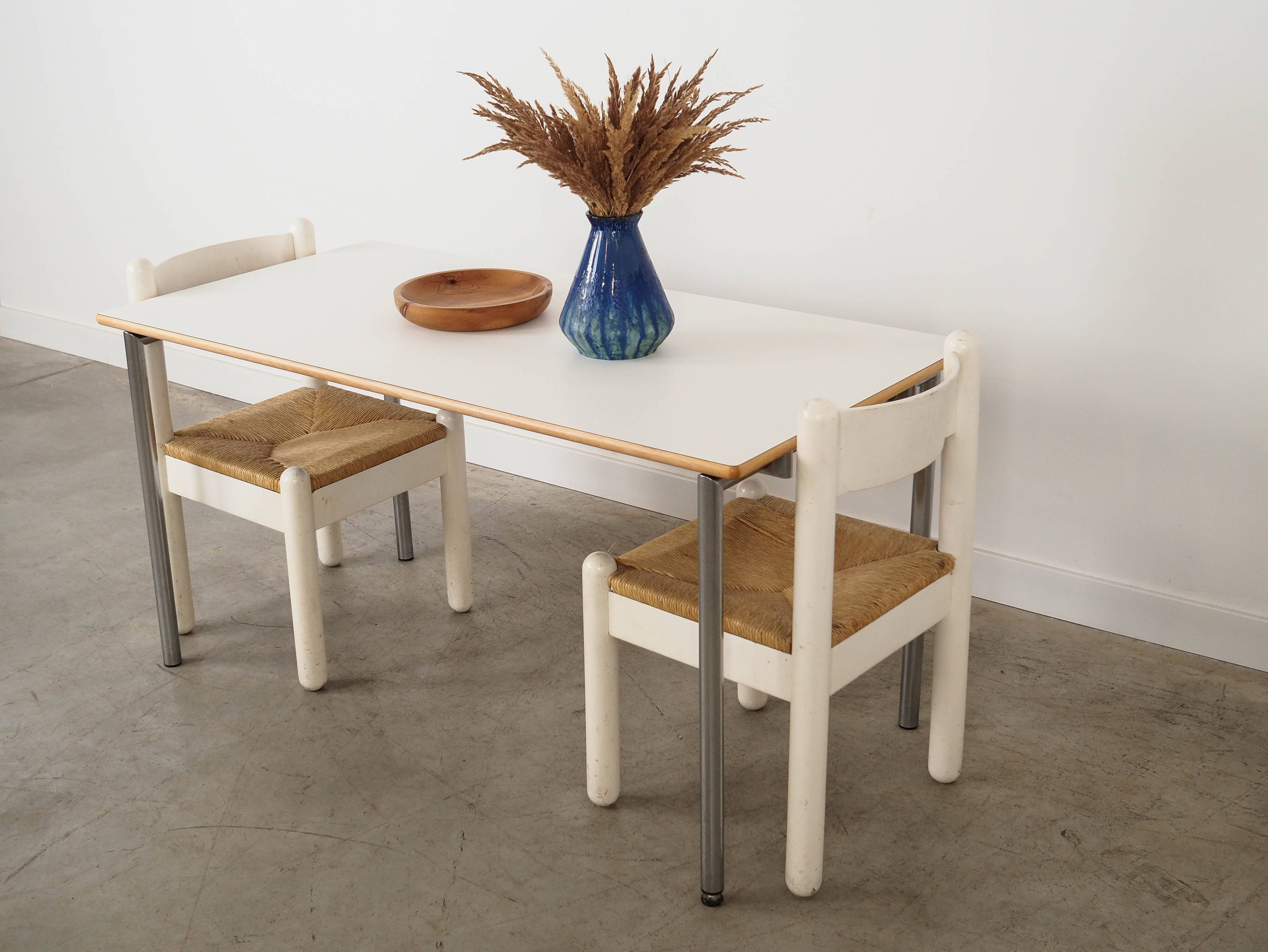 Laminated table, Danish design, 2000, manufactured by Randers Møbelfabrik