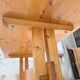 Table mobilier montagne perriand 1970