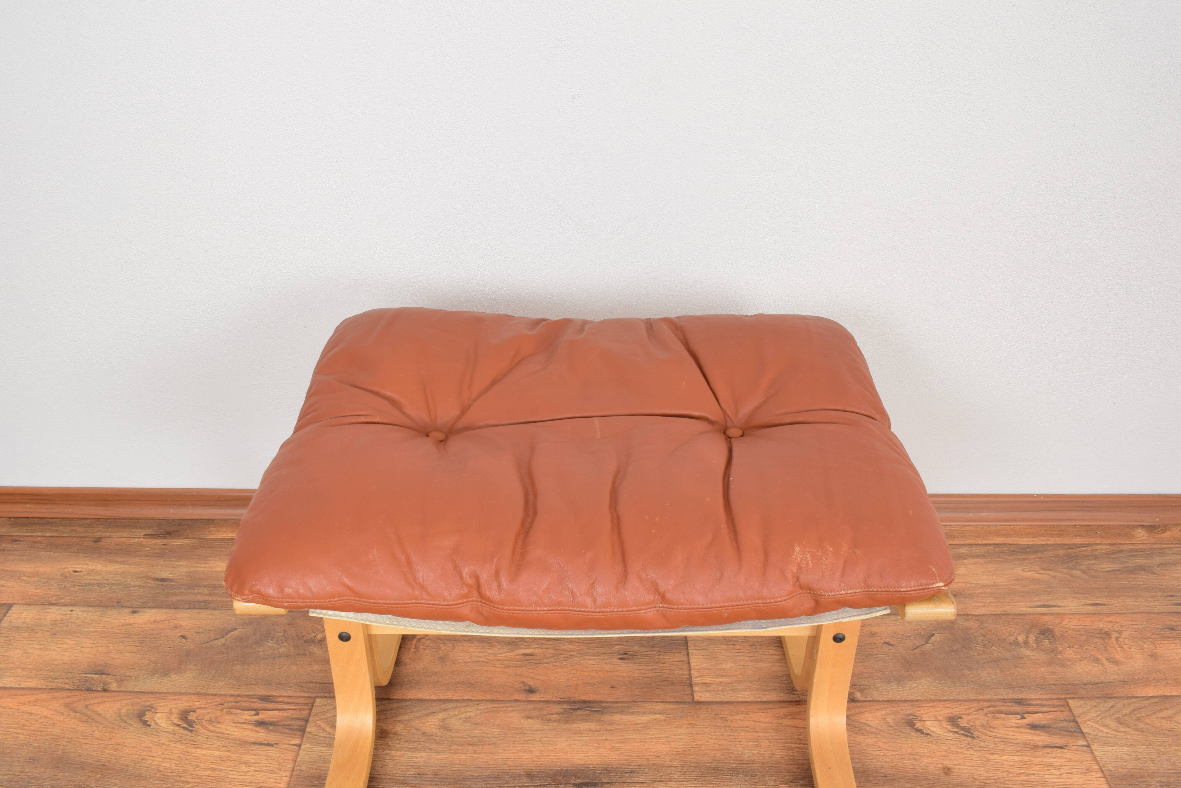 Norwegian Siesta Lounge Chair & Ottoman by Ingmar Relling for Westnofa