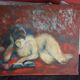 Old oil painting