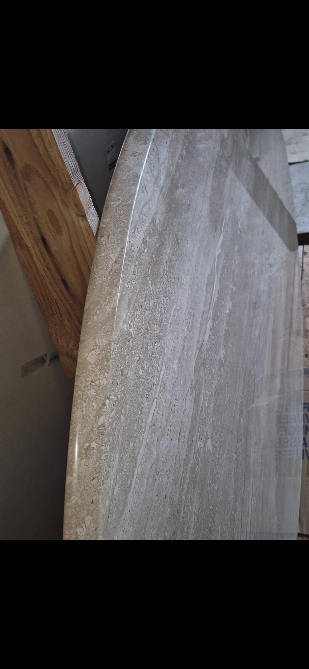 1970s travertine dining table