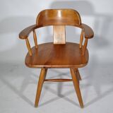 Scandinavian Design Armchairs made of Pine by Asko 1970s