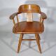 Fauteuils design scandinave en pin par Asko années 1970