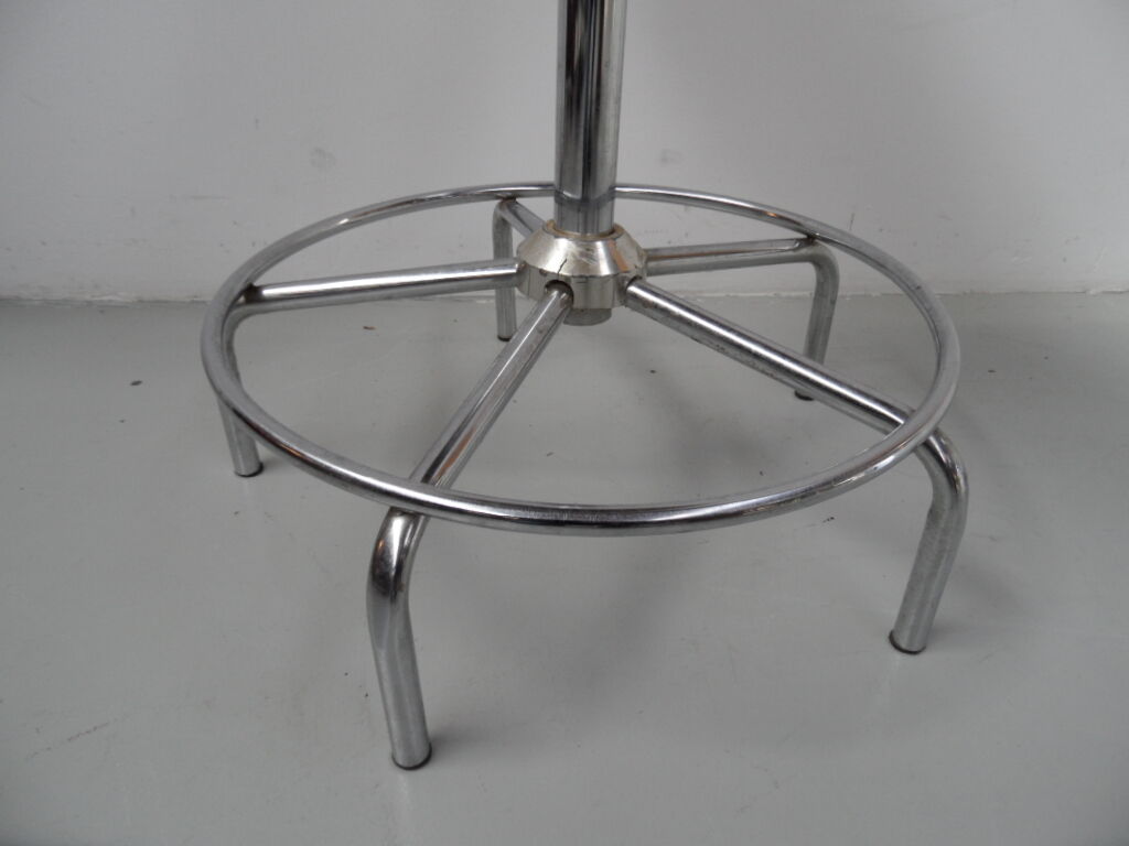 Vintage industrial adjustable stool