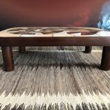 Coffee table Roger Capron Vallauris model Shogun