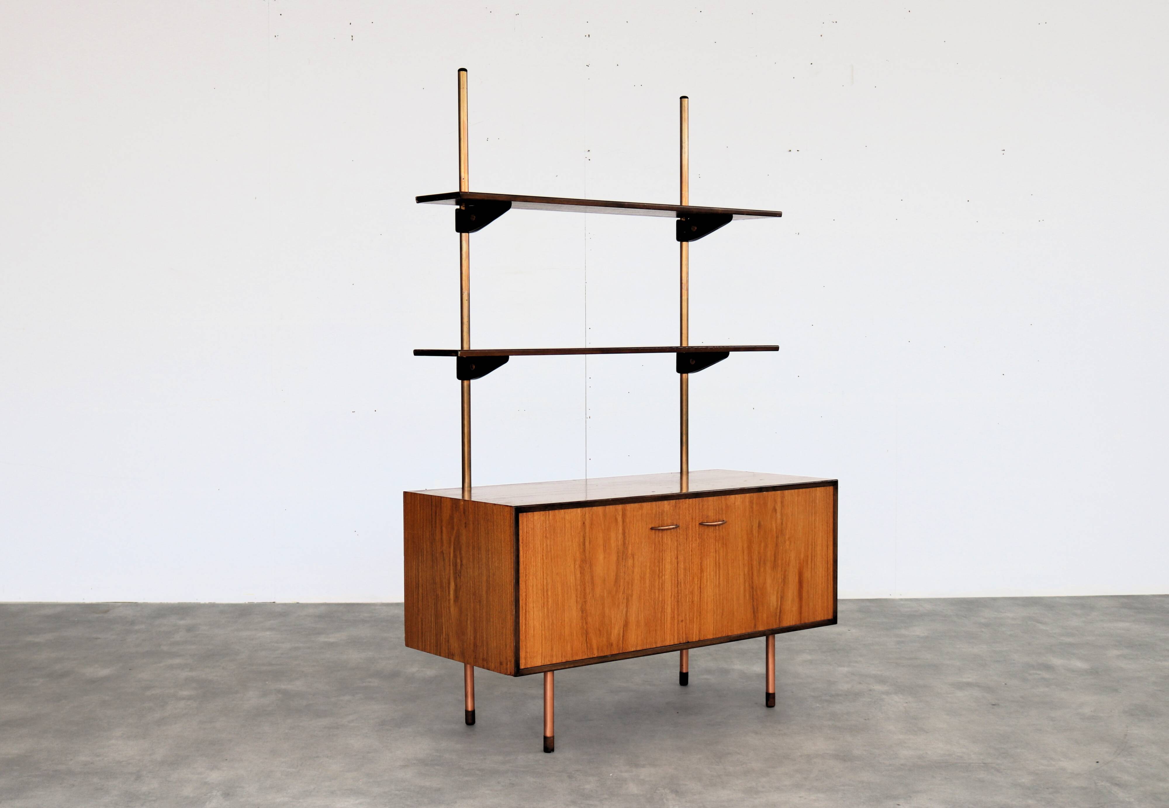 vintage bookcase | wall cabinet | 1960s | Swedish