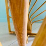 Garden lounge set Art deco in rattan and wicker