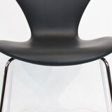 Lot de 4 chaises, seven modèle 3107, conçu par Arne Jacobsen et fabriqué par Fritz Hansen