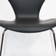 Lot de 4 chaises, seven modèle 3107, conçu par Arne Jacobsen et fabriqué par Fritz Hansen