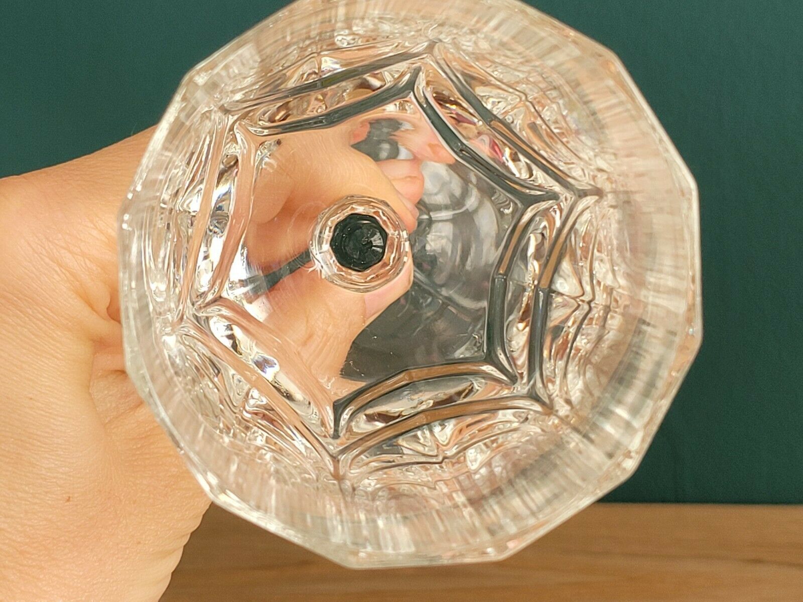 18 art deco walking glasses: service for 6 people (water, wine, liqueur)