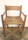 Straw armchair