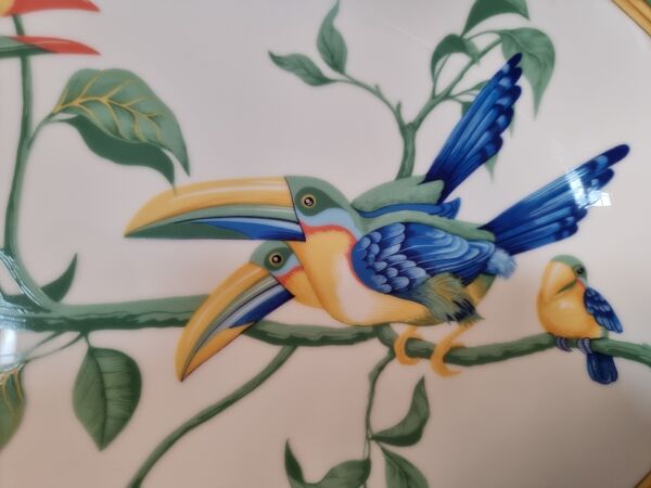 Grand legumier Hermès model toucan