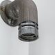 Ole Pless Jørgensen 'Pipeline' Pair of Galvanized Metal Wall Lights