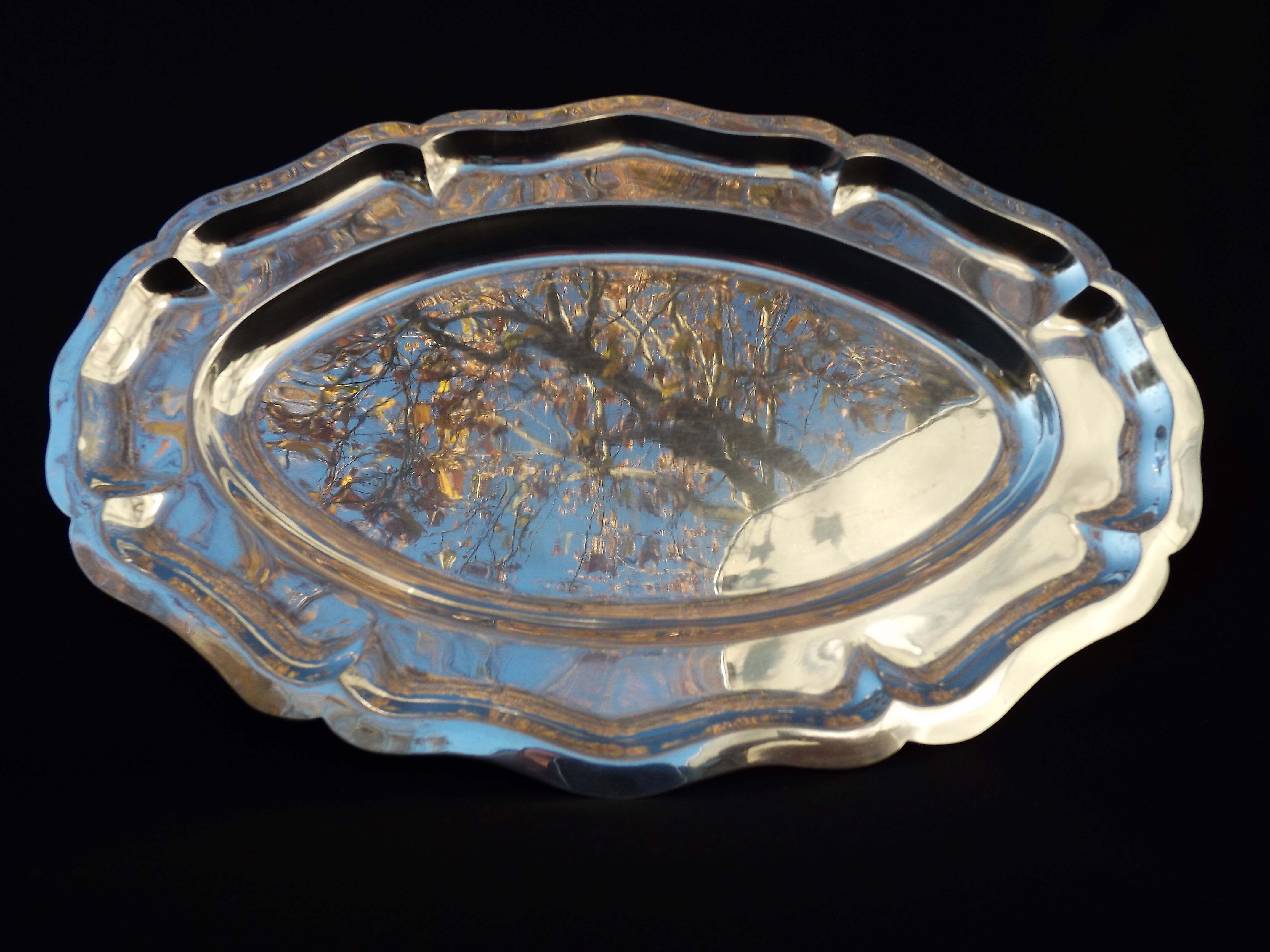 Silver dish